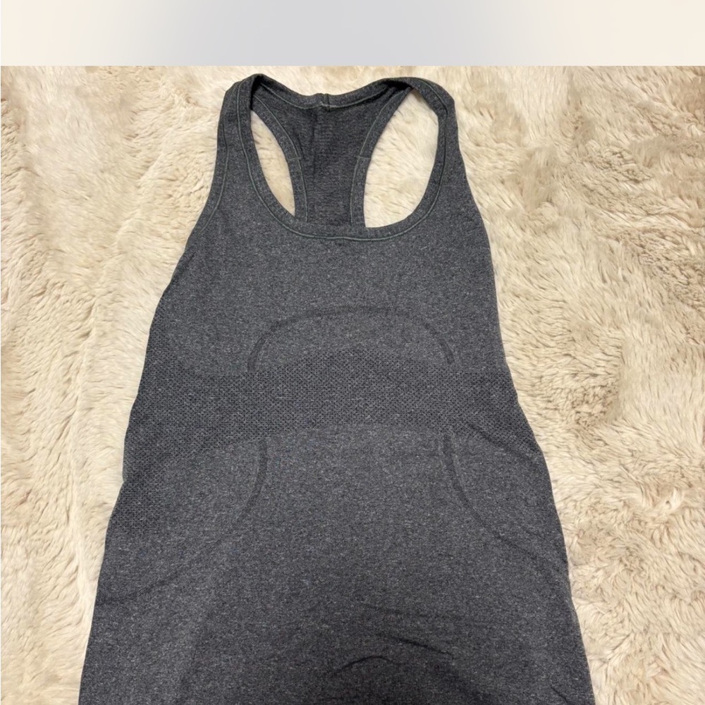lululemon athletica Gray Tank Top